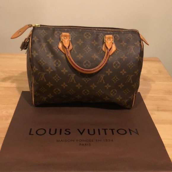 Louis Vuitton Speedy Handbag Monogram canvas brown color very good condition - Picture 3 of 16